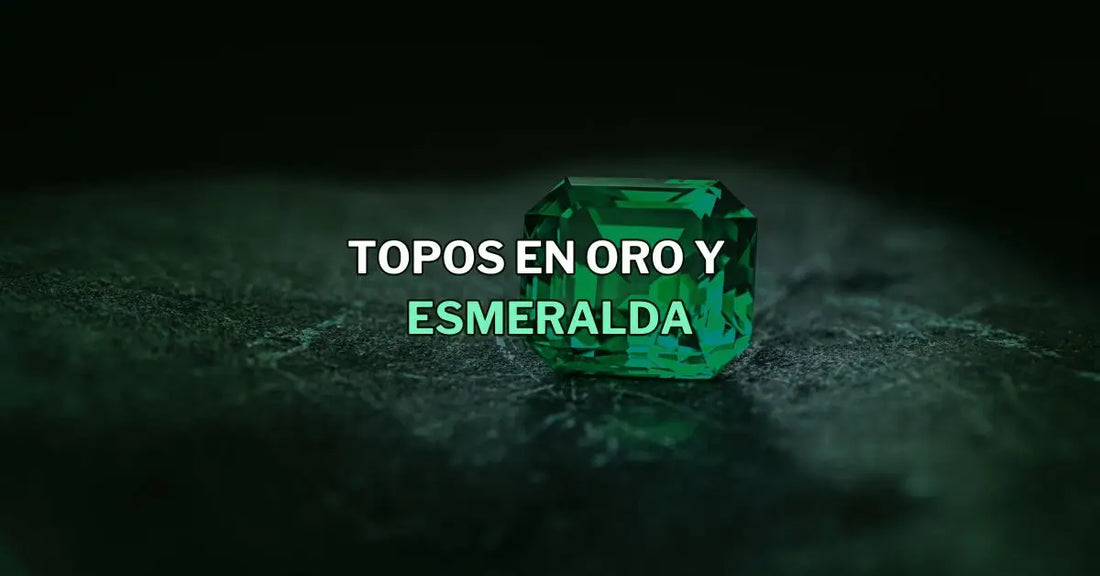 Topos en Oro y Esmeralda